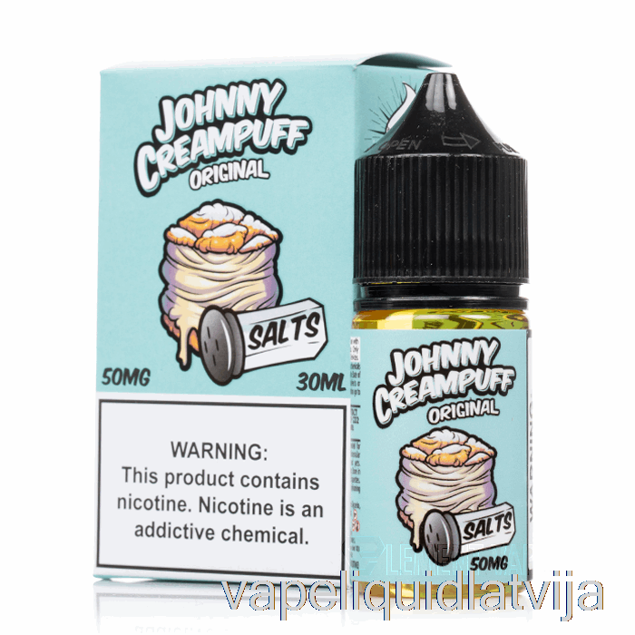 Oriģināls - Johnny Creampuff Salts- 30ml 50mg Vape šķidrums